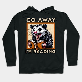 Go Away I'm Reading Hoodie